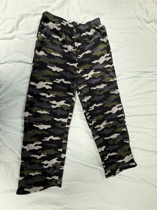 Cuddl Duds Other - Cuddl Duds Boys Youth Size L (10/12) Green Camouflage Fleece Pajama Pants